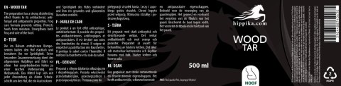 Hippika Dziegieć do kopyt z pędzelkiem 500 ml