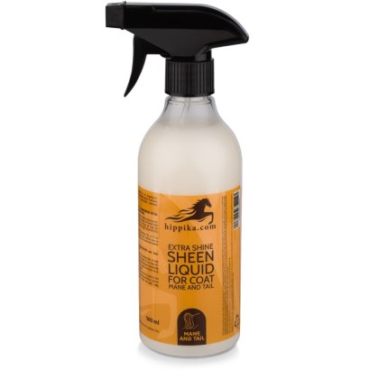 Hippika EXTRA BŁYSK - płyn nabłyszczający do sierści, grzywy i ogona 500 ml