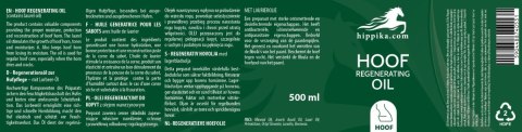 Hippika Olej regeneracyjny do kopyt z olejem wawrzynowym 500 ml