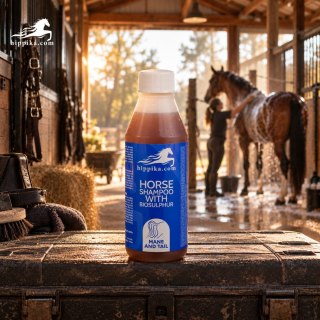 Hippika Szampon dla koni z bio-siarką 100 ml