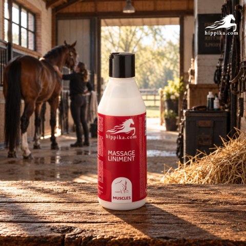 Hippika Wcierka rozgrzewająca dla koni 250 ml